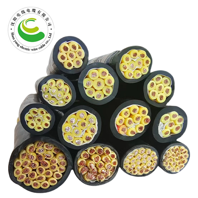 12芯  ZR-YJV 12*0.5mm?--12*2.5mm? 铜芯聚氯乙烯绝缘聚乙烯护套节造软电缆  铜芯电缆